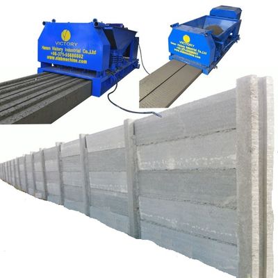 kwaliteit  Concrete Wall Fence Machine Concrete Farm Wall Panel Making Machinery With Panel And H Column Machine Wall Making Machine fabriek