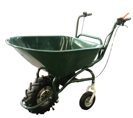 Hotels Popular Easy Control 120kgs Power Loading Electric Mini Dumper High Quality Wheelbarrow For Heavy Hauling